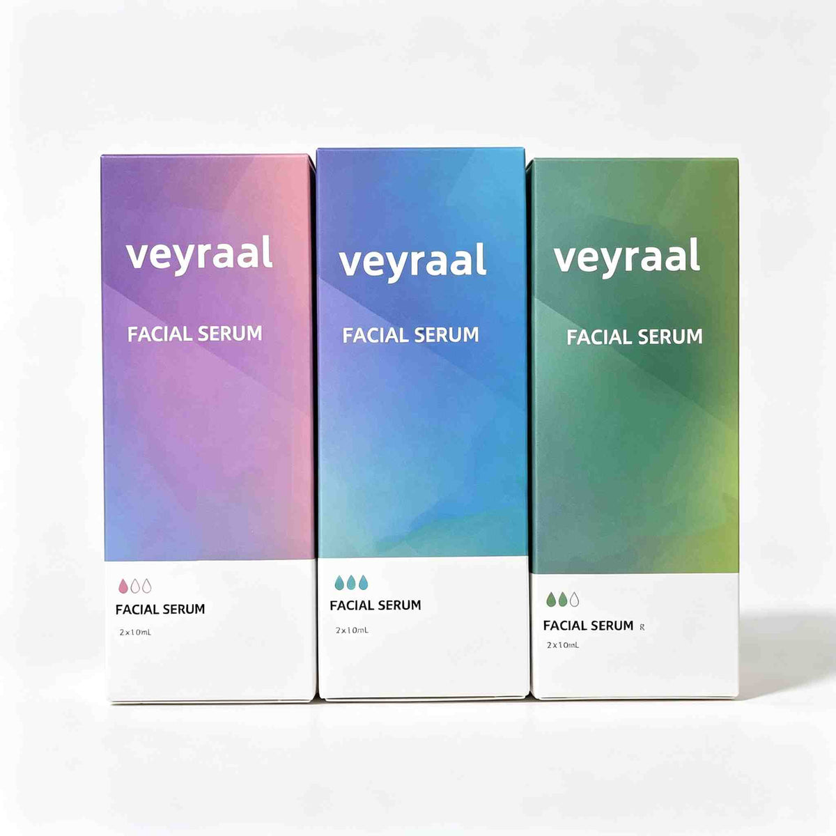 Solución de ácido hialurónico original 2*1ml Suero facial hidratante